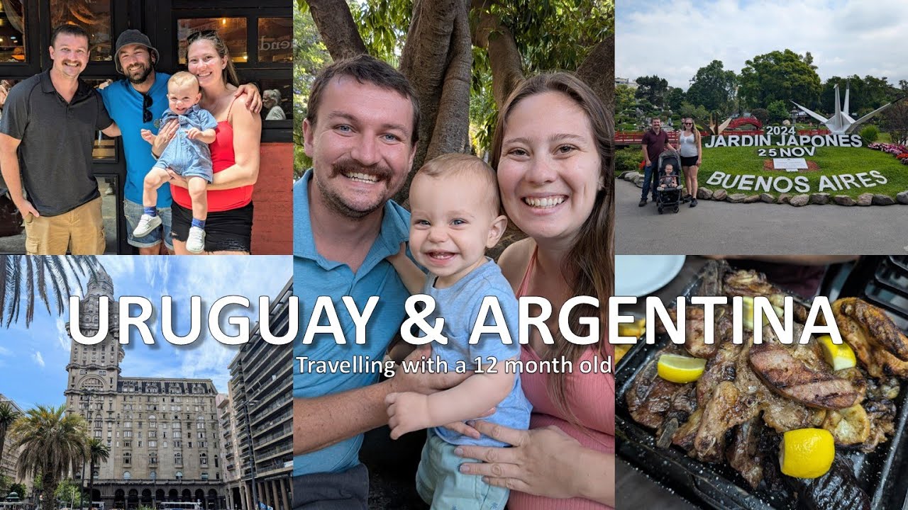 Uruguay & Argentina // Family of 3 Vlog