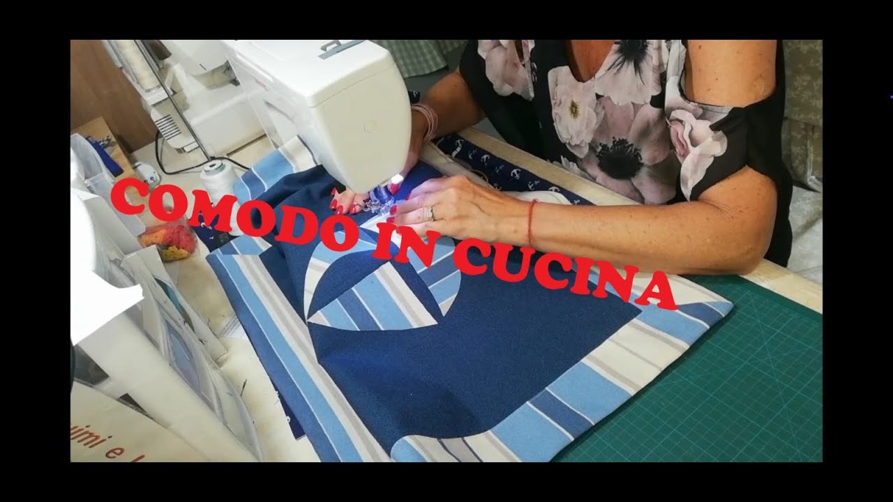 381🎀Copri piano cottura + cartamodello GRATIS