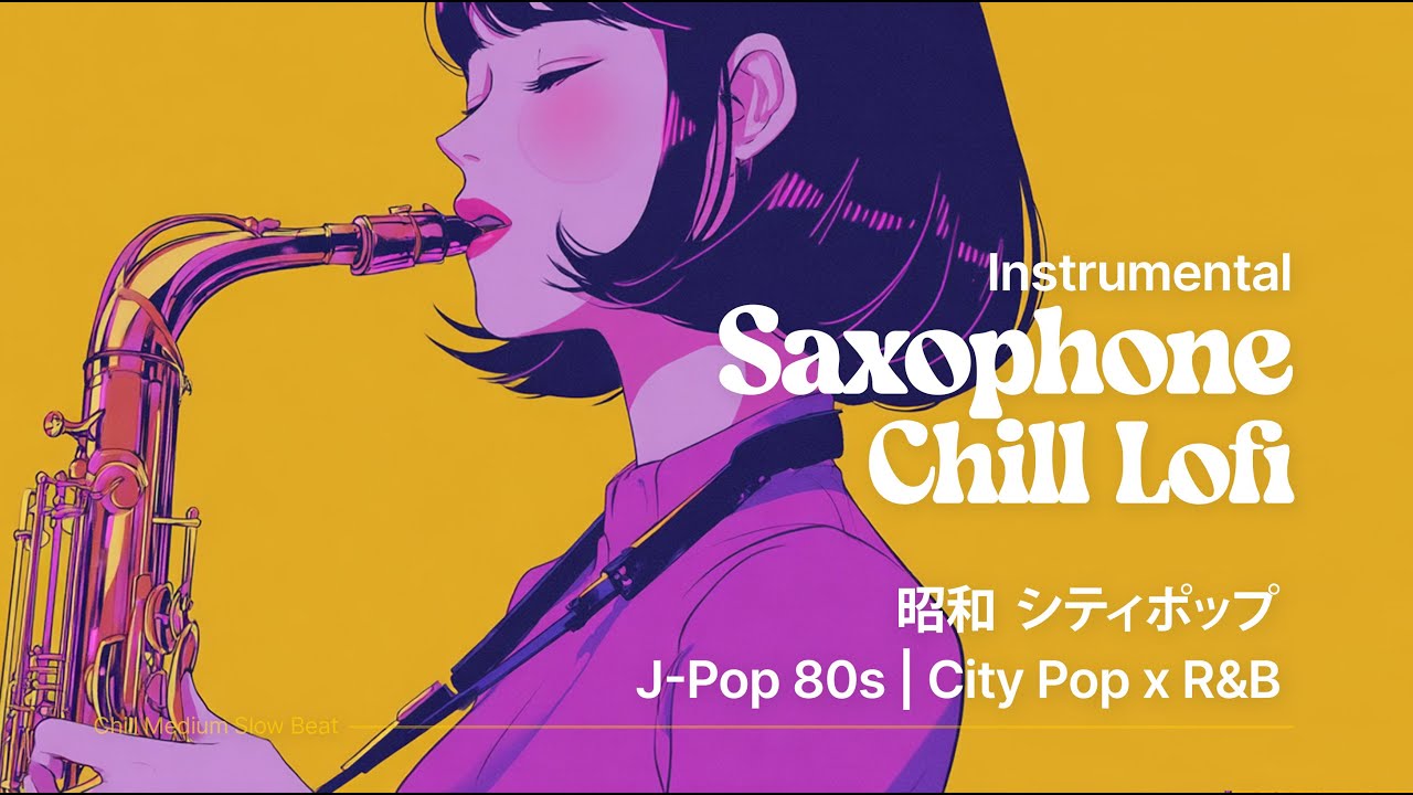 Smooth Jazz Saxophone  &ndash; Japanese 80s City Pop Instrumental Album (シティ・ポップ | 昭和インスト)