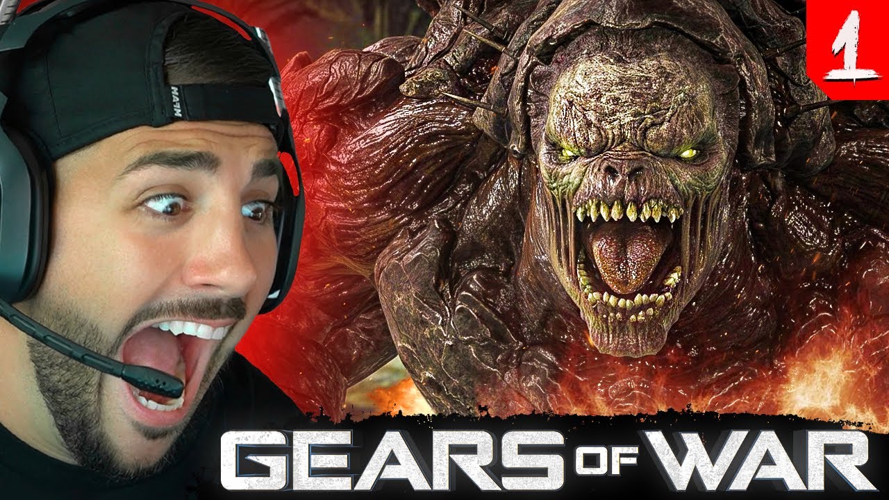 GEARS OF WAR RELOADED CAMPAIGN - INSANE DIFFICULTY (EP 1)