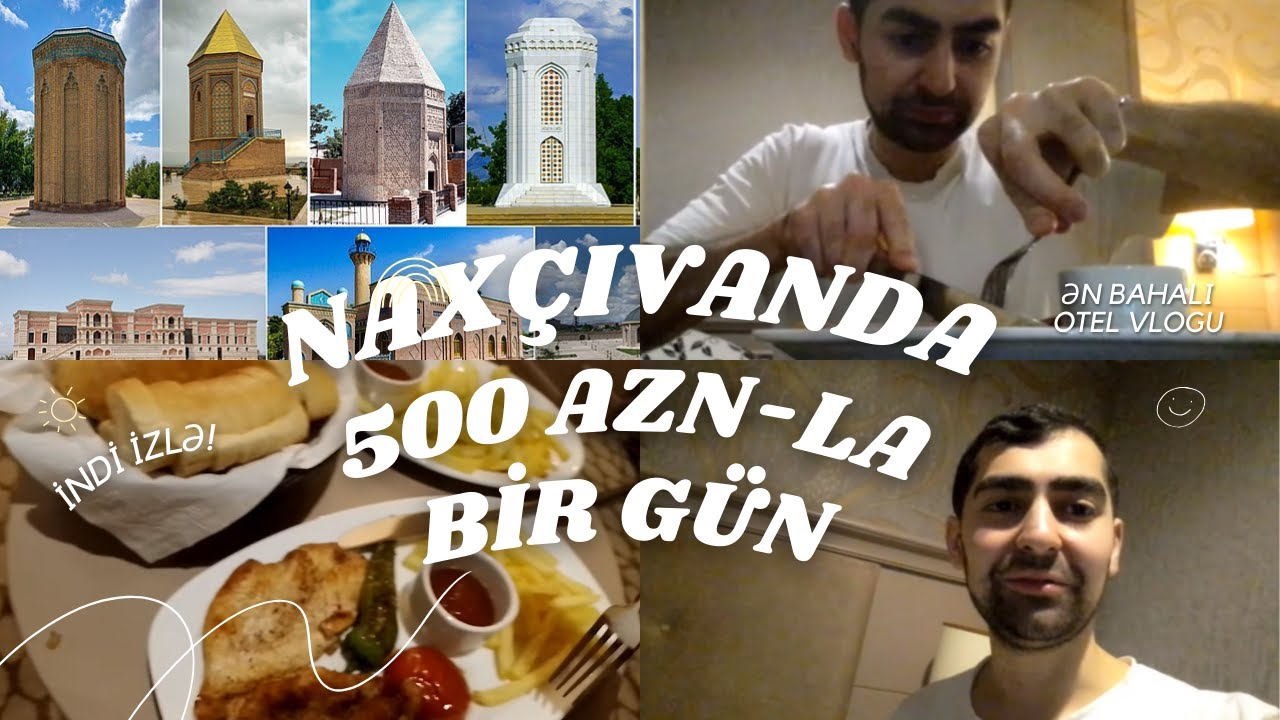 Naxçıvanda / Ən bahalı lüks oteldə bir gün keçirmək! / Naxçıvan vlog
