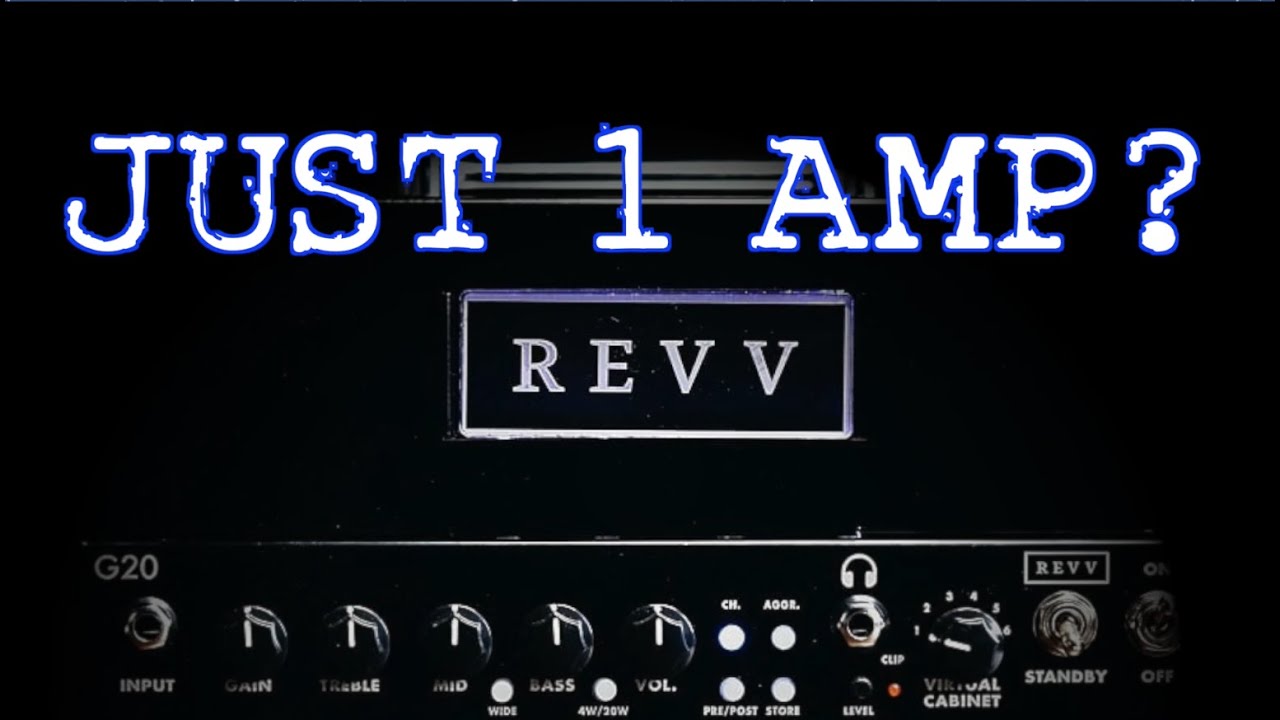 Всего 1 ампер?!?: Усилители серии REVV 20
