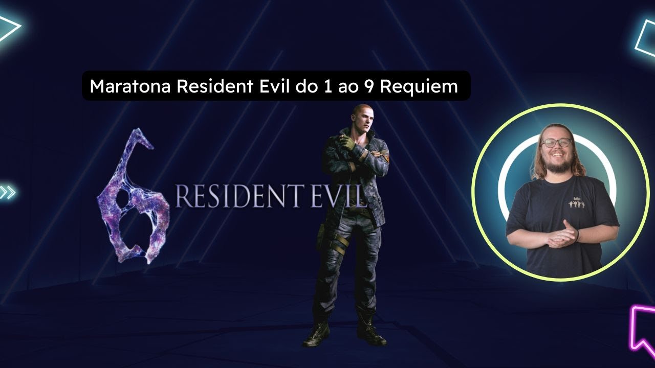 MARATONA RE6 #4 - JAKE, SHERRY E EU contra o FIM DO MUNDO
