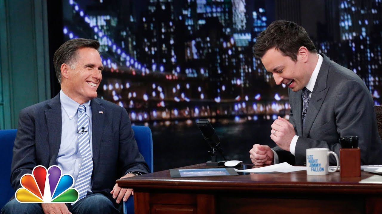 Mitt Romney Sets a Burger Summit with Jimmy (Late Night with Jimmy Fallon)
