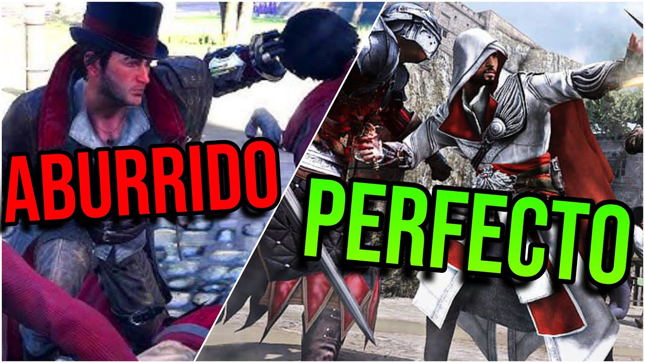 Los MEJORES y PEORES SISTEMAS DE COMBATE en ASSASSIN'S CREED