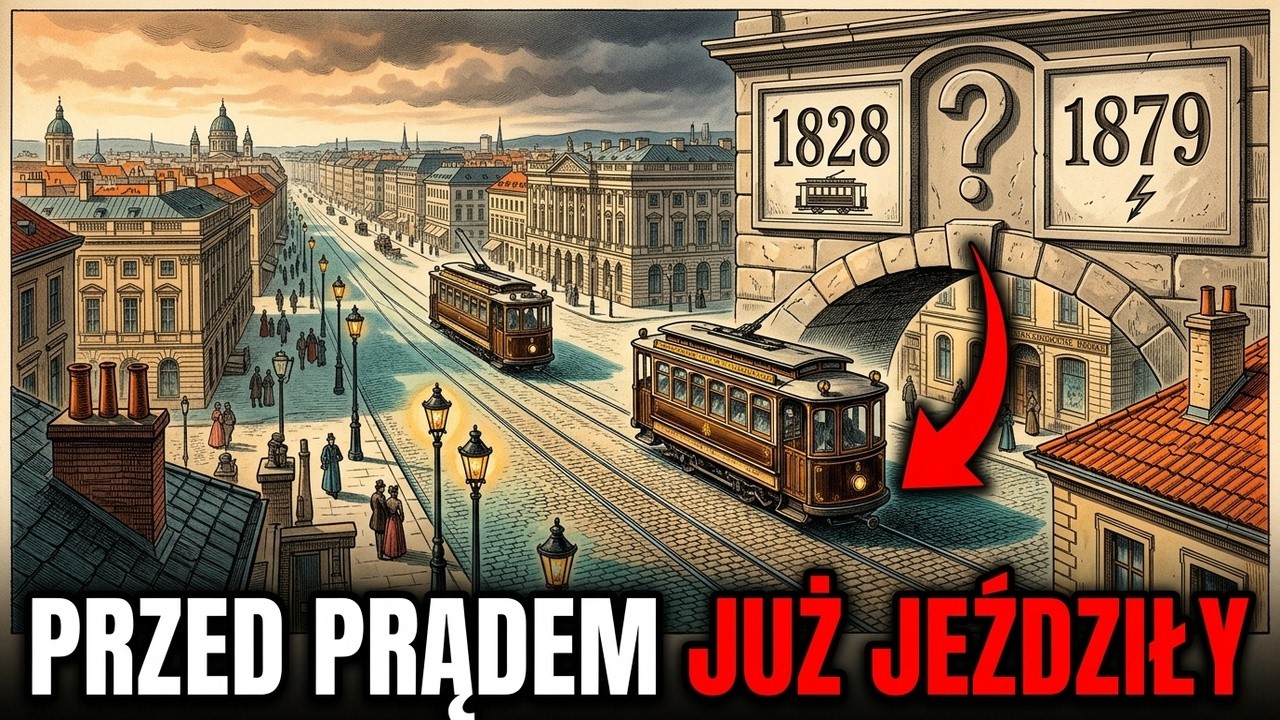 Sieć tramwajowa z 1830 roku. Oficjalna historia nie zna odpowiedzi