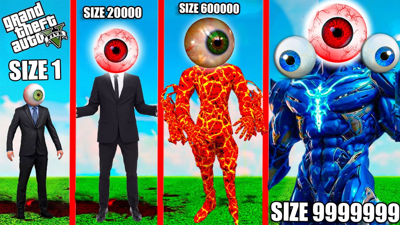 $1 BLUE ELEMENTAL EYE MAN TO $1,000,000,000 BLUE ELEMENTAL EYE MAN IN GTAV