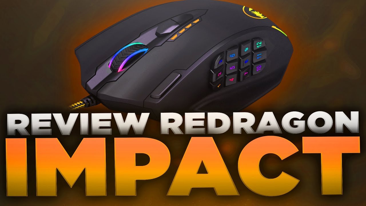 El Mouse M&aacute;s C&oacute;modo para Jugar! - Review Redragon Impact M908
