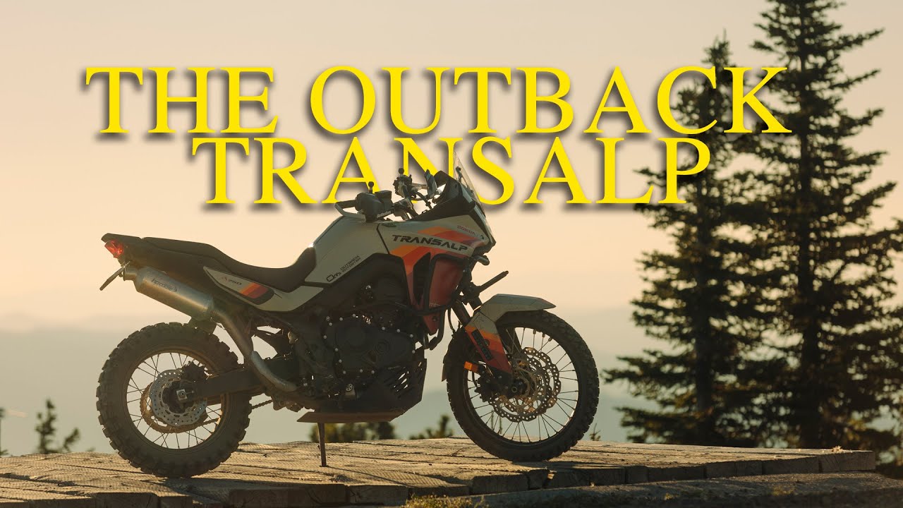The best looking Honda Transalp on earth - A Review