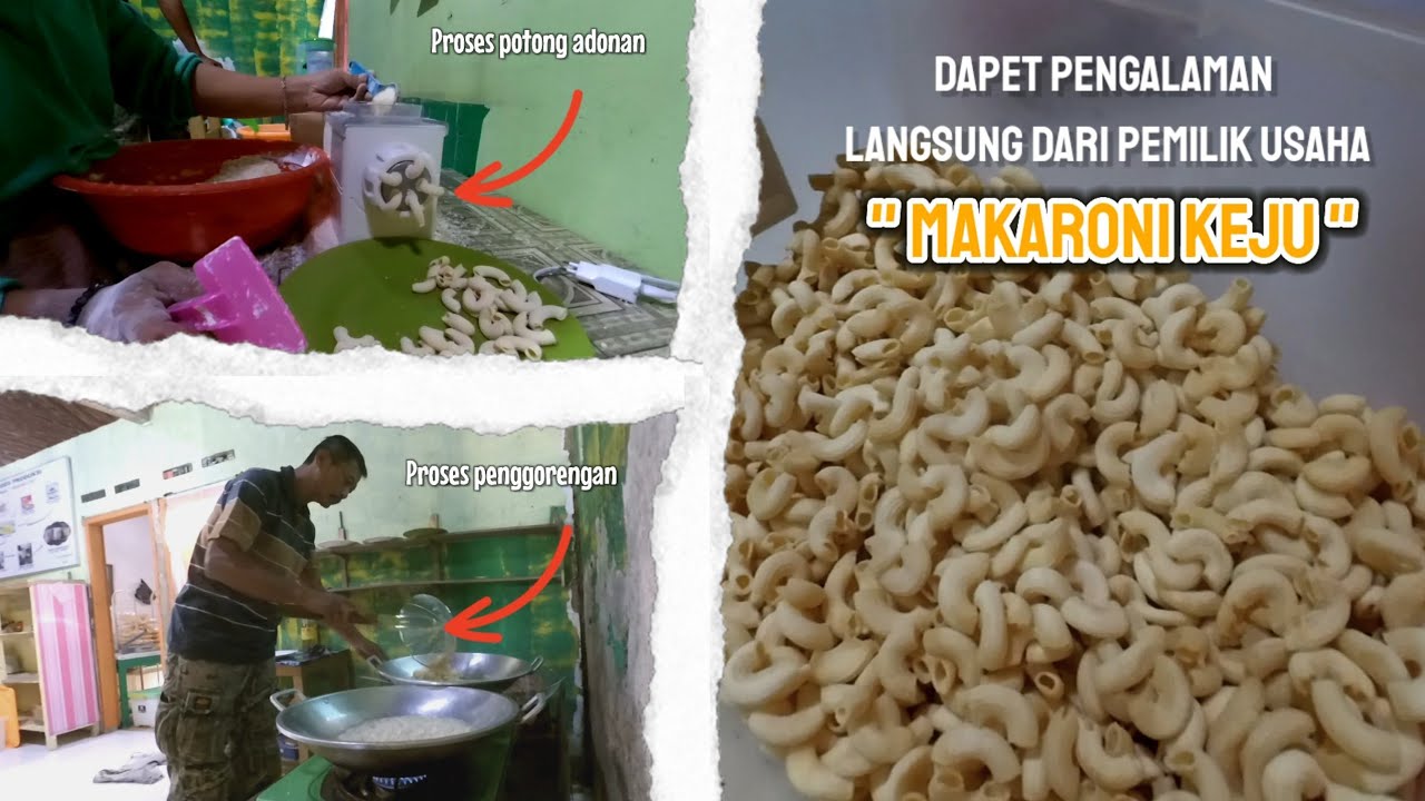 Ngintip Proses Produksi Makaroni Keju Mahkota Purbalingga