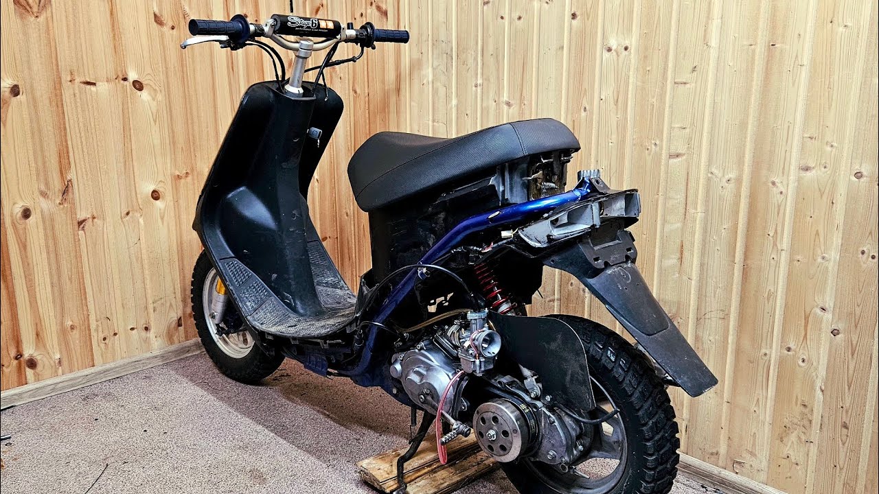 Honda Dio 18 установка PWK 28 V8 замеры разгона DRAGY