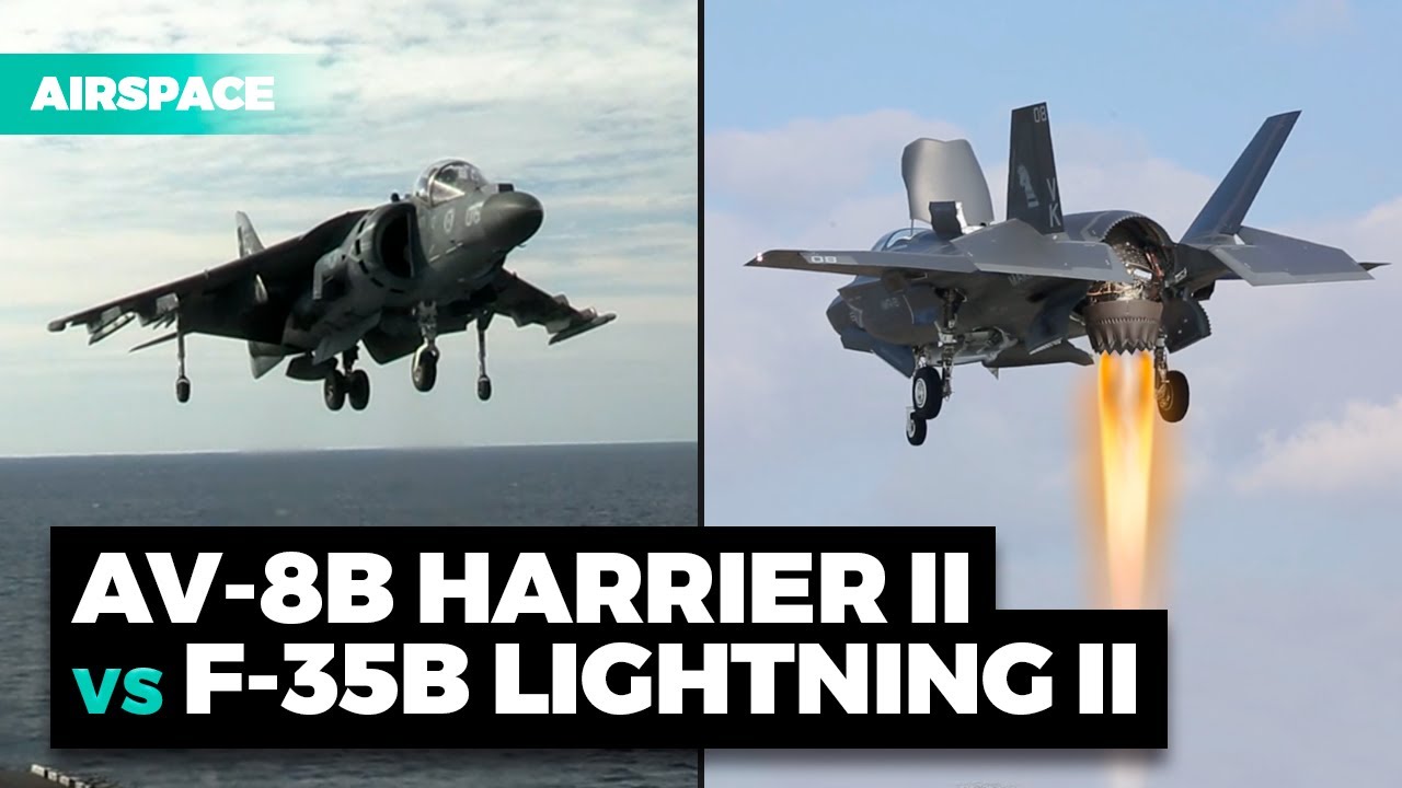 AV-8B Harrier II kontra F-35B Lightning II: Kto jest lepszy?