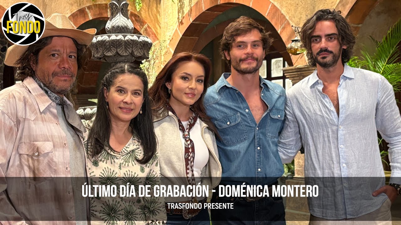 Último día de grabación de Doménica Montero 🎥 | Entrevistas exclusivas con Directores y elenco