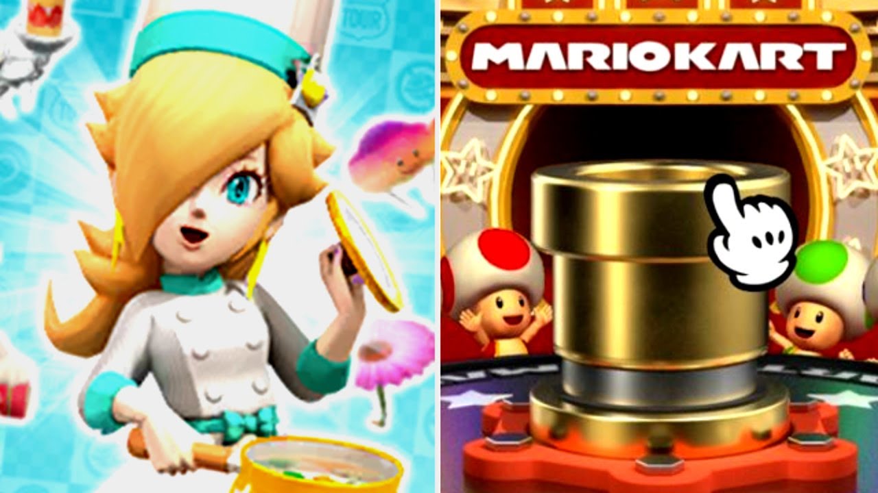 Mario Kart Tour - How many Pulls for Rosalina (Chef)? (Metropolitan Pipe 1)