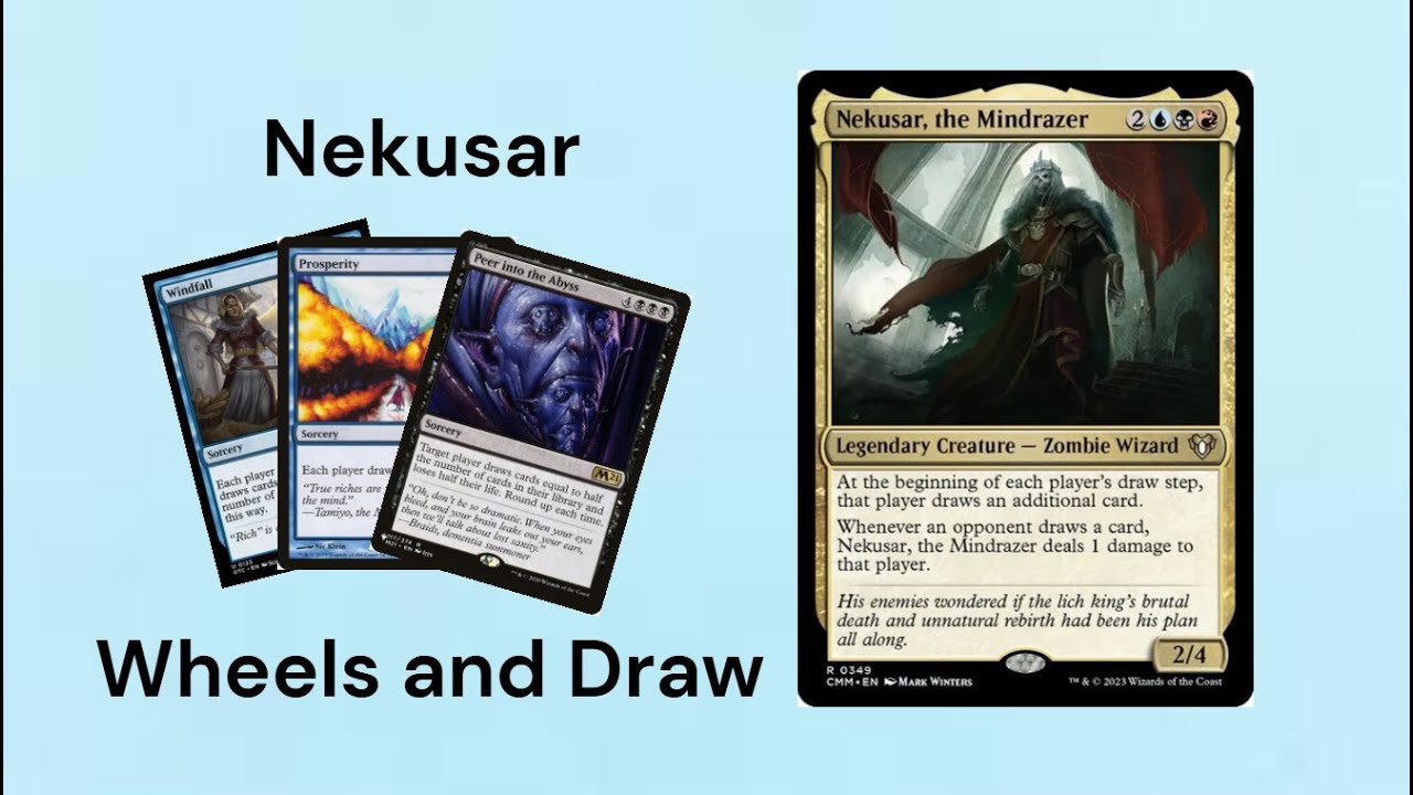 Nekusar, The Mind Razor Cards and Combos