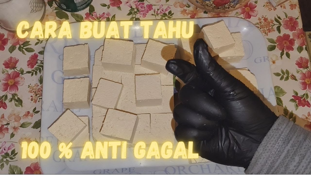Yang di Luar Negeri, Bisa Membuat Tahu rumahan sendiri 100 % anti Gagal