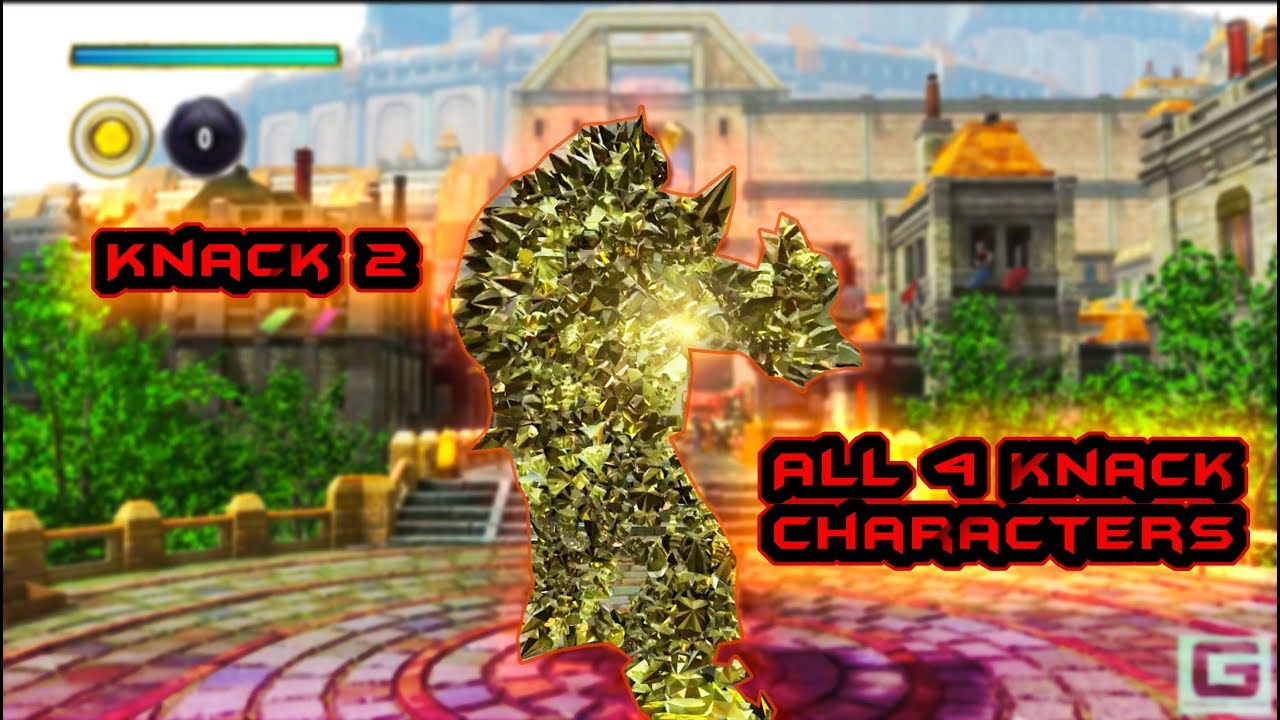Knack 2 All Characters Use
