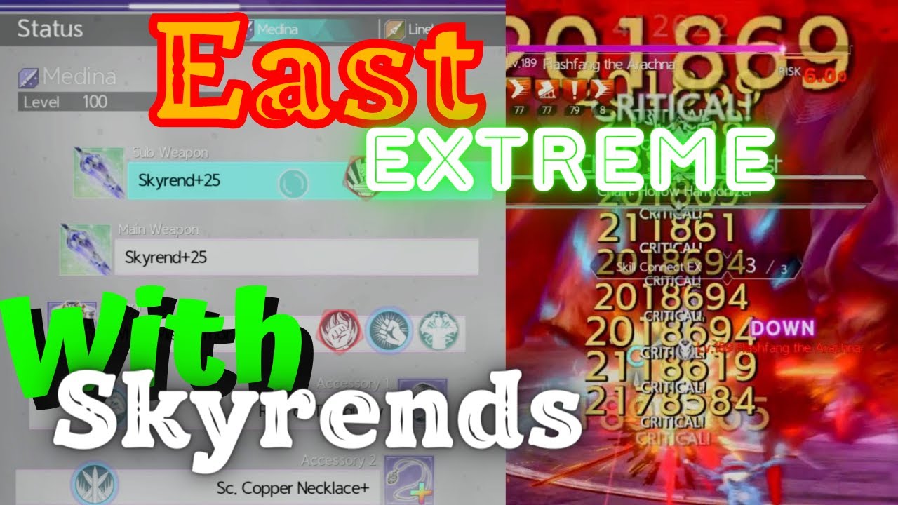 Sword Art Online Alicization Lycoris East Extreme Without Extreme Gears (Normal Raids Gears)