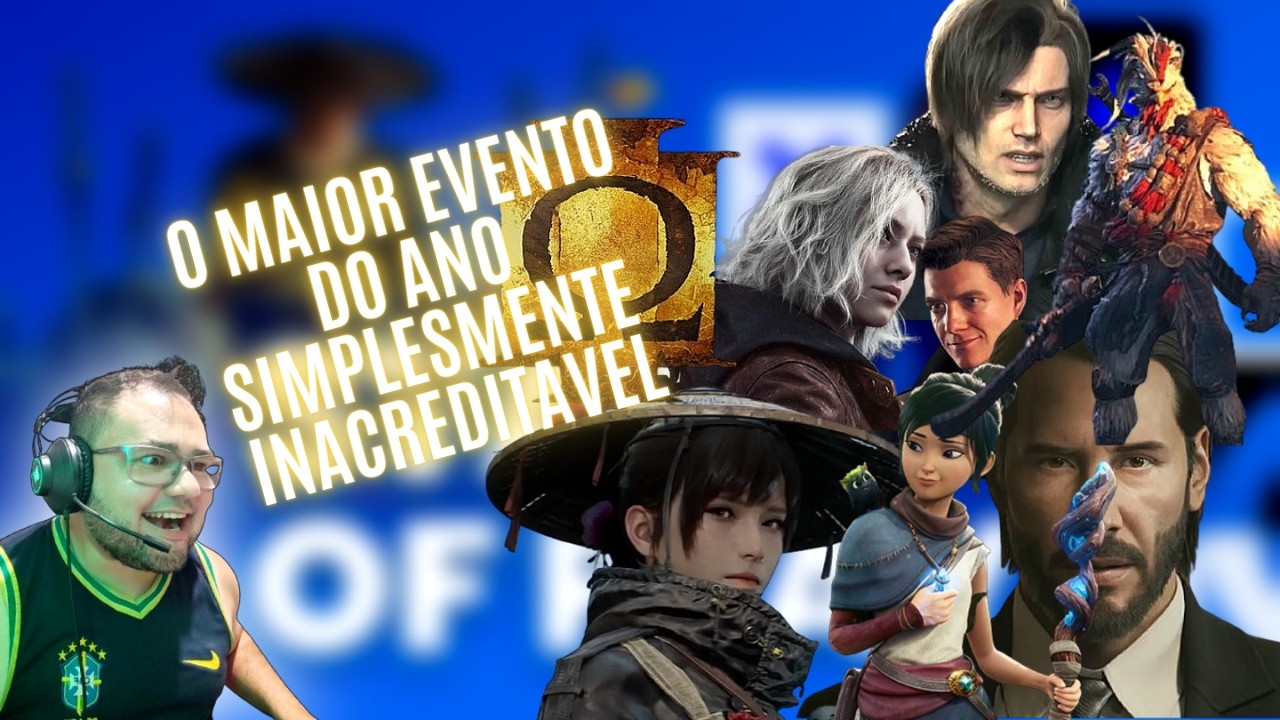 🔥 A SONY SURPREENDEU O MUNDO! 😱 TUDO QUE ROLOU NO STATE OF PLAY 12/02/2026