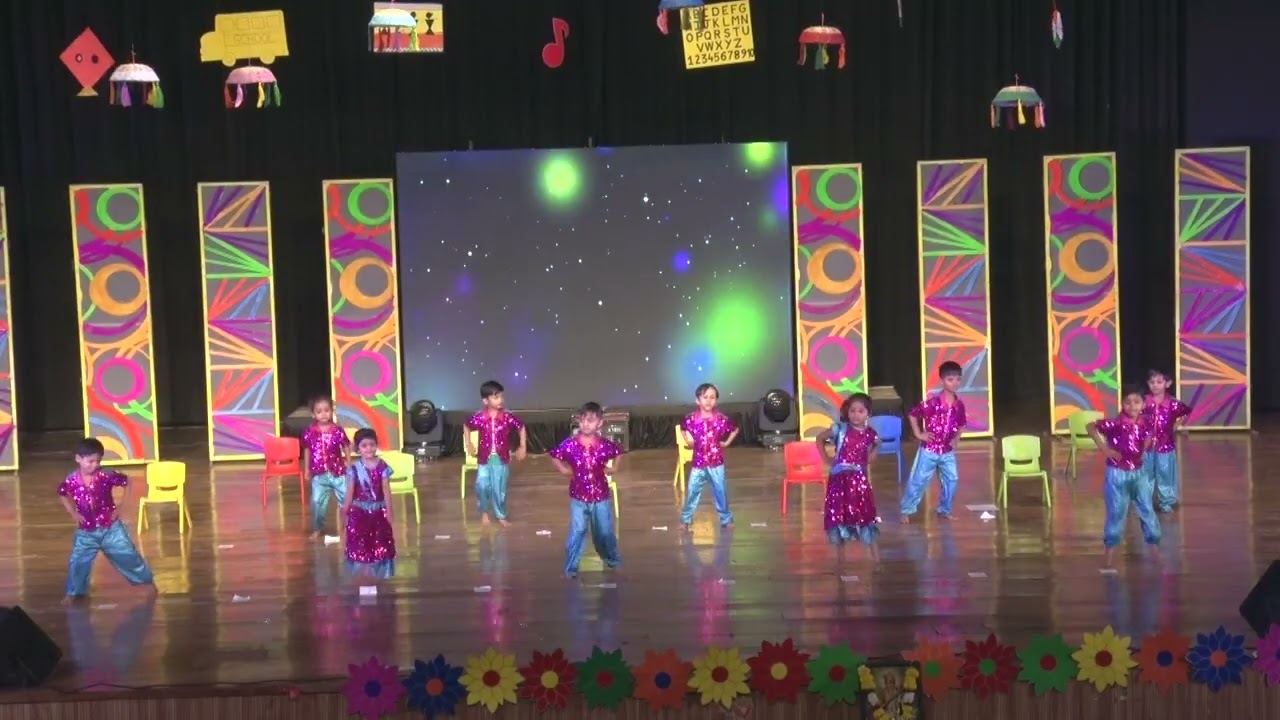 School Theme Dance | Jr KG & Sr KG Students Performance | Sapno Ki Udaan Annual Day 2025–26