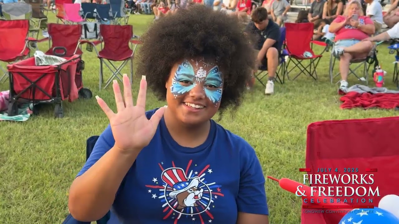 Take a look at the 2025 Fireworks and Freedom Celebration hosted by the City of Longview