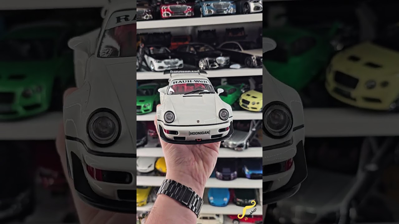 Porsche 911 RWB type 964 Hoonigan White - GT Spirit / 1:18 / GT732 / Limited edition: 3000 pieces