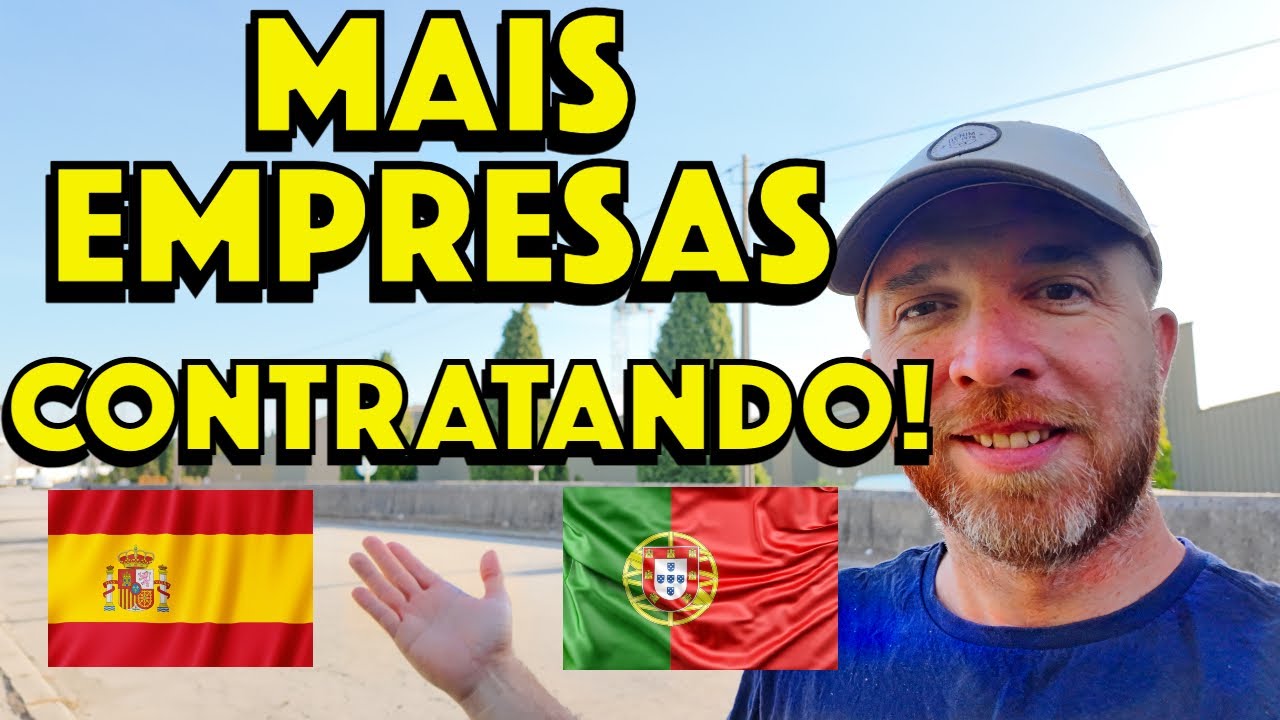 🇪🇸 🇵🇹 NOVAS VAGAS PARA MOTORISTA NA ESPANHA E PORTUGAL 🚛🚌
