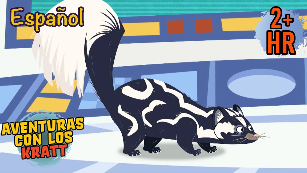 Aventura de la mofeta apestosa [episodios completos] Aventuras con los Kratt