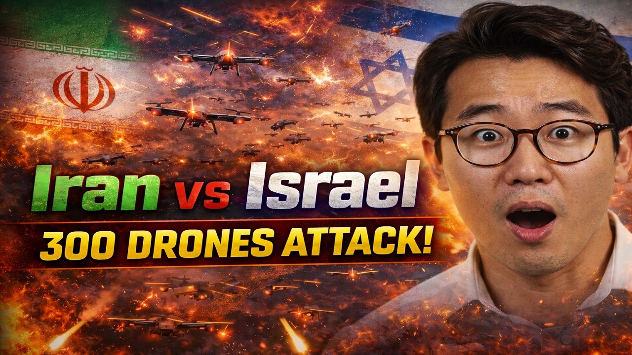 Iran vs Israel: The Night 300 Drones Attacked the Sky