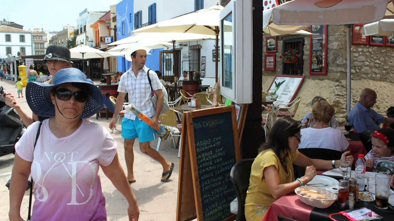 Comercio y turismo de Denia