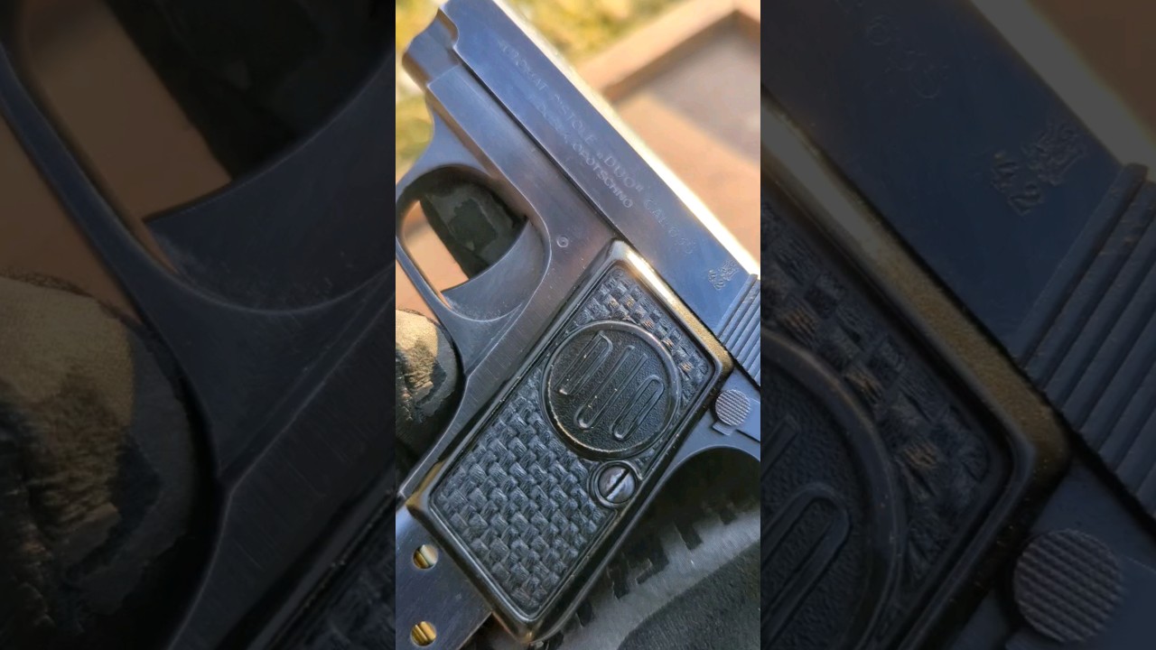 Czech Pocket Rocket vs. Coconut | Dusek DUO | 6.35&times;16mm (25acp) | 6+1 | 4K 60fps