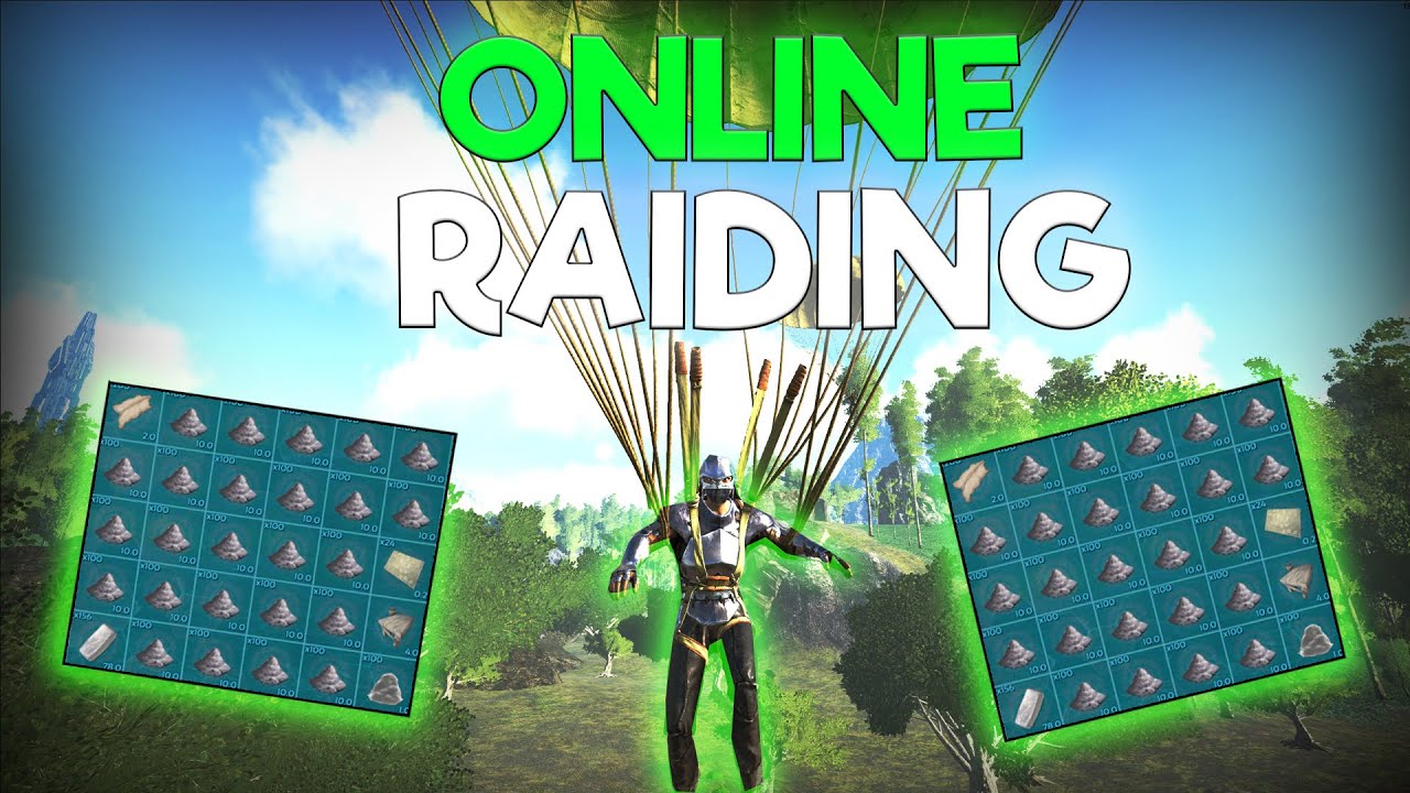 DOUBLE ONLINE RAID GIVES JUICY PROFIT - ARK Official PVP