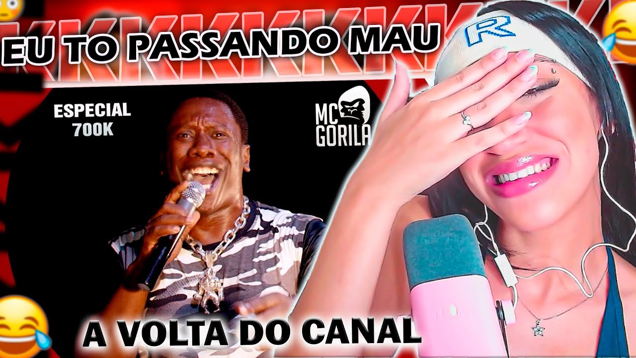 REACT a MC Gorila - Ao vivo no projeto Funk Carioca (18 anos)