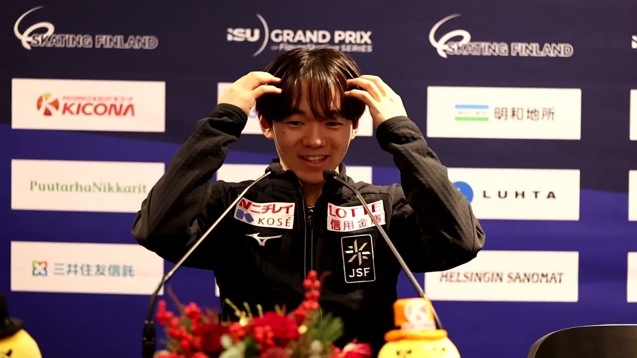 2025 Finlandia Trophy, Men's FS Press Conference