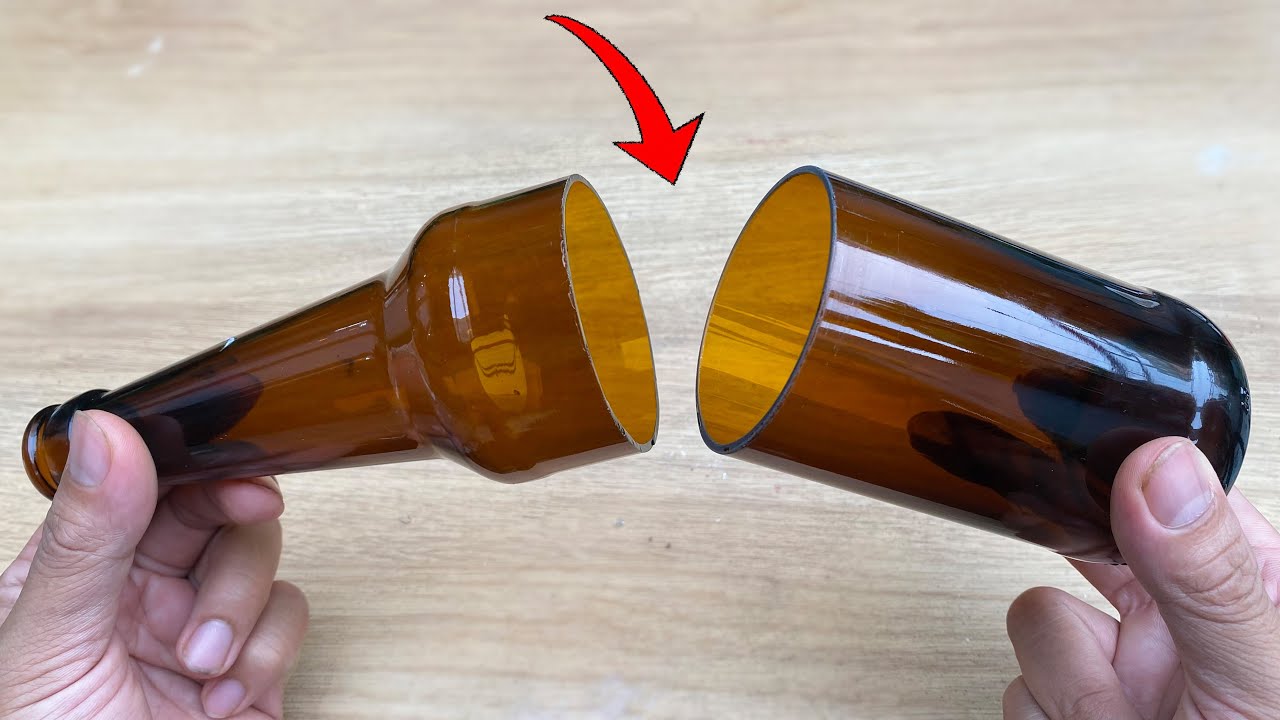 Simple Way To Make Glass Bottle Cutter With PVC And Spark Plug