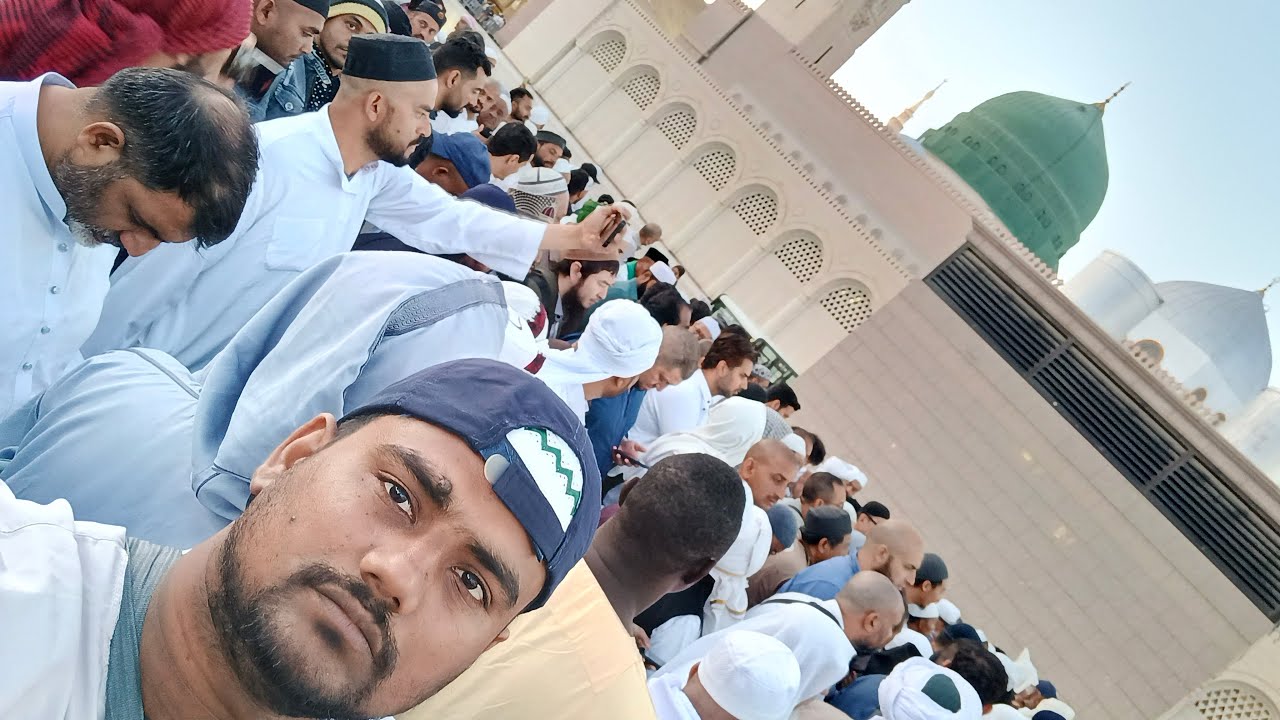 welcome to live in madinah Masjid e_ nabwi Saudi Arabia