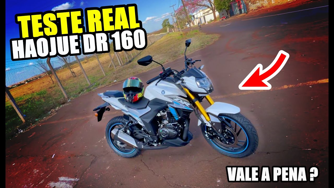 Haojue DR 160 – Potência, velocidade e consumo na prática!