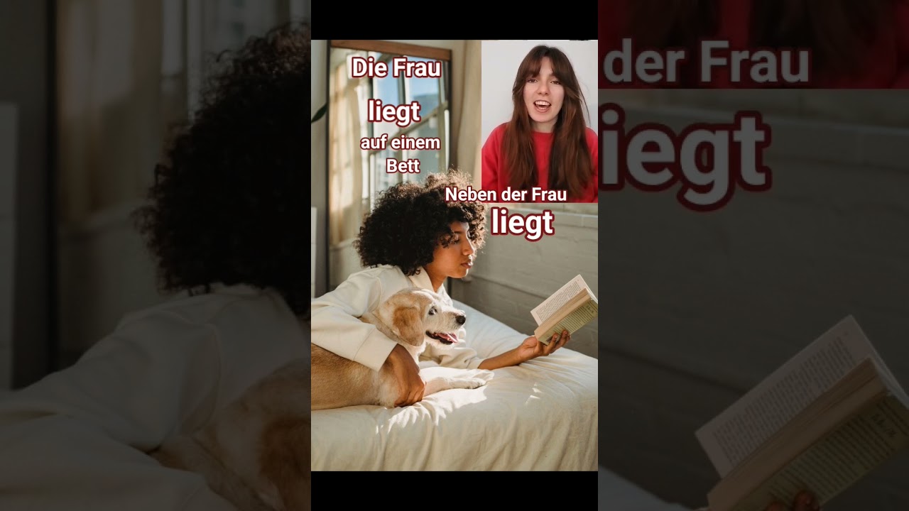 Quick GERMAN INPUT, A Woman And Her Dog #comprehensibleinput #learngerman