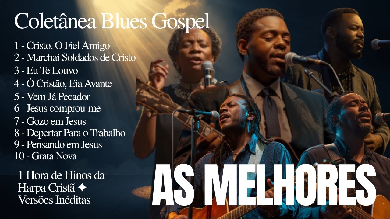 Hora da Harpa &mdash; Hinos da Harpa Crist&atilde; Vol2 &bull; Vers&otilde;es R&B &bull; 1h cont&iacute;nua #musica #gospel #harpacrist&atilde;