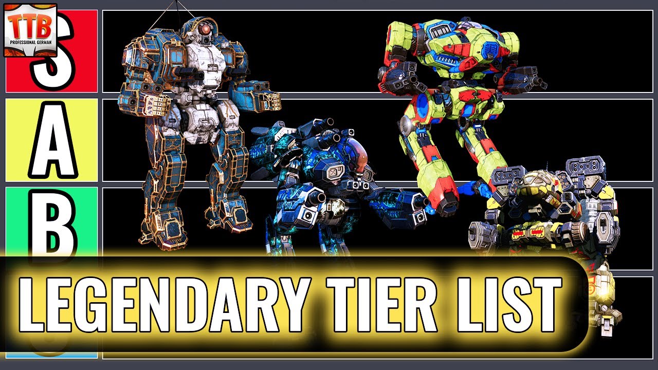СПИСОК УРОВНЕЙ ЛЕГЕНДАРНЫХ МЕХОВ для Mechwarrior Online — Лучшие мехи для покупки!