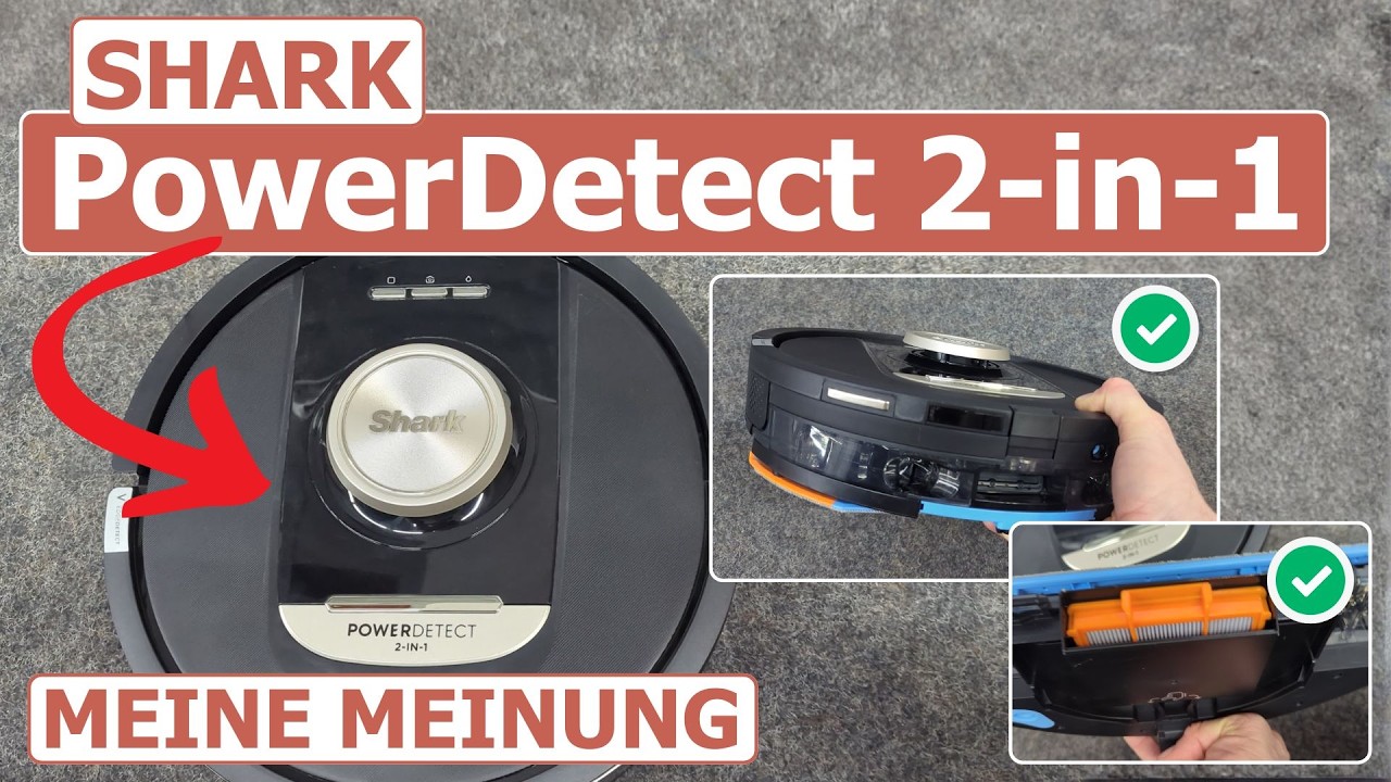 Shark PowerDeteckt 2-in-1 im Check! | #shark #saugroboter