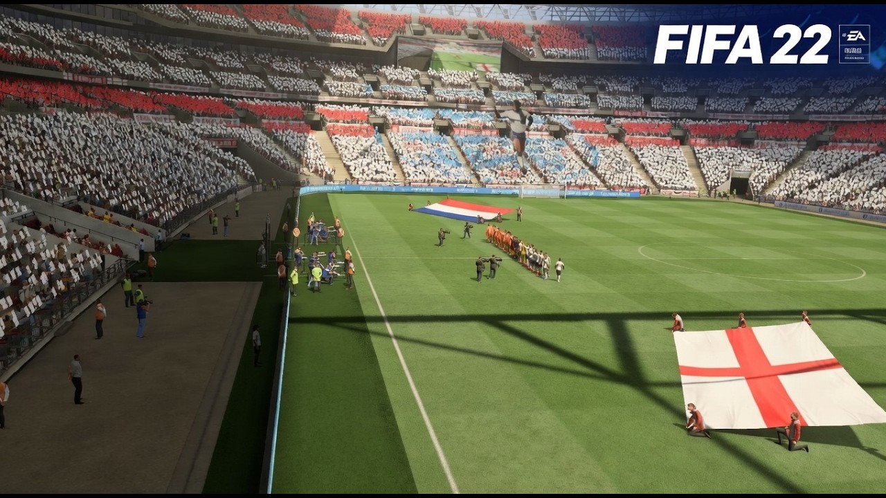 🔥 International Clash! Netherlands vs England | FIFA 22 Realistic PC Gameplay.