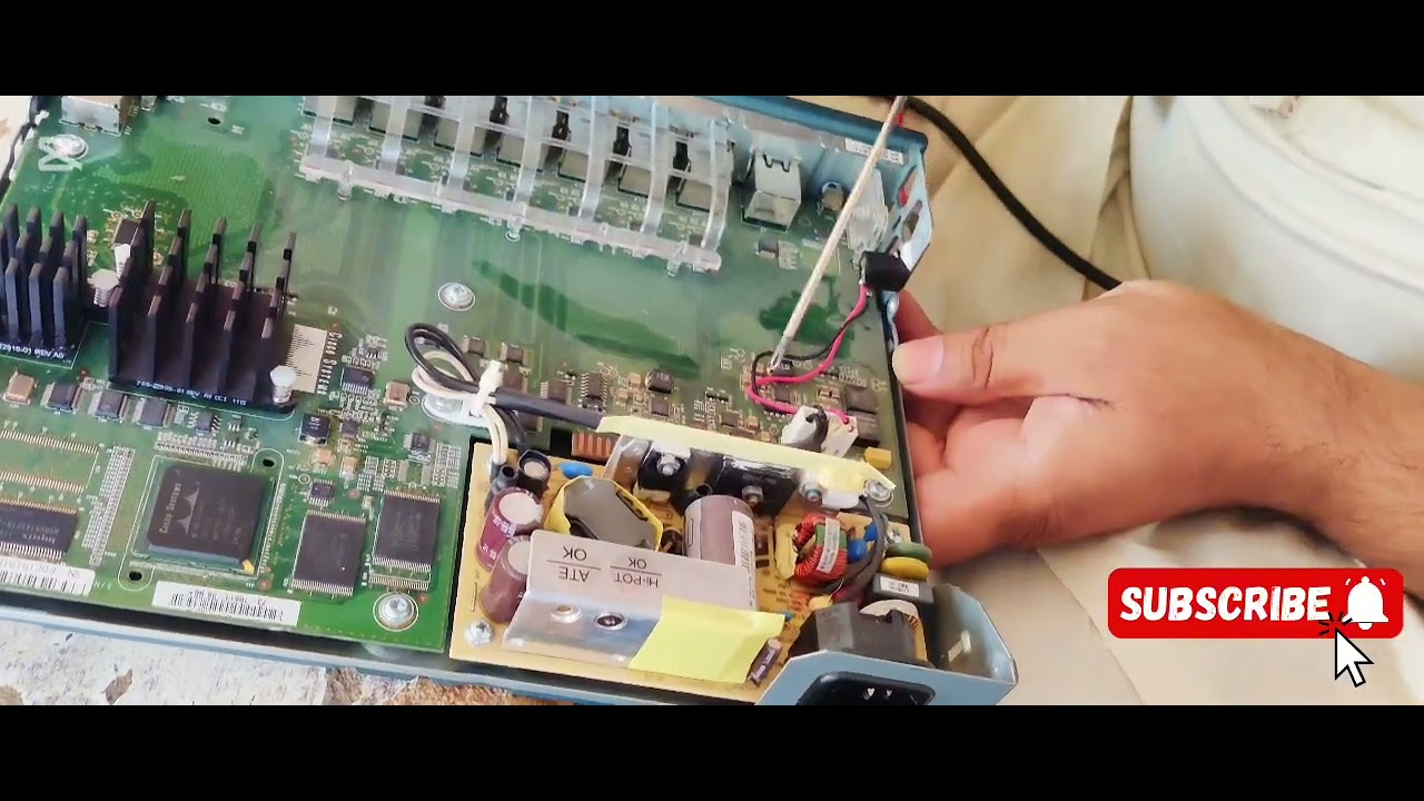 I Converted My Internet device 220v ac To 12V DC
