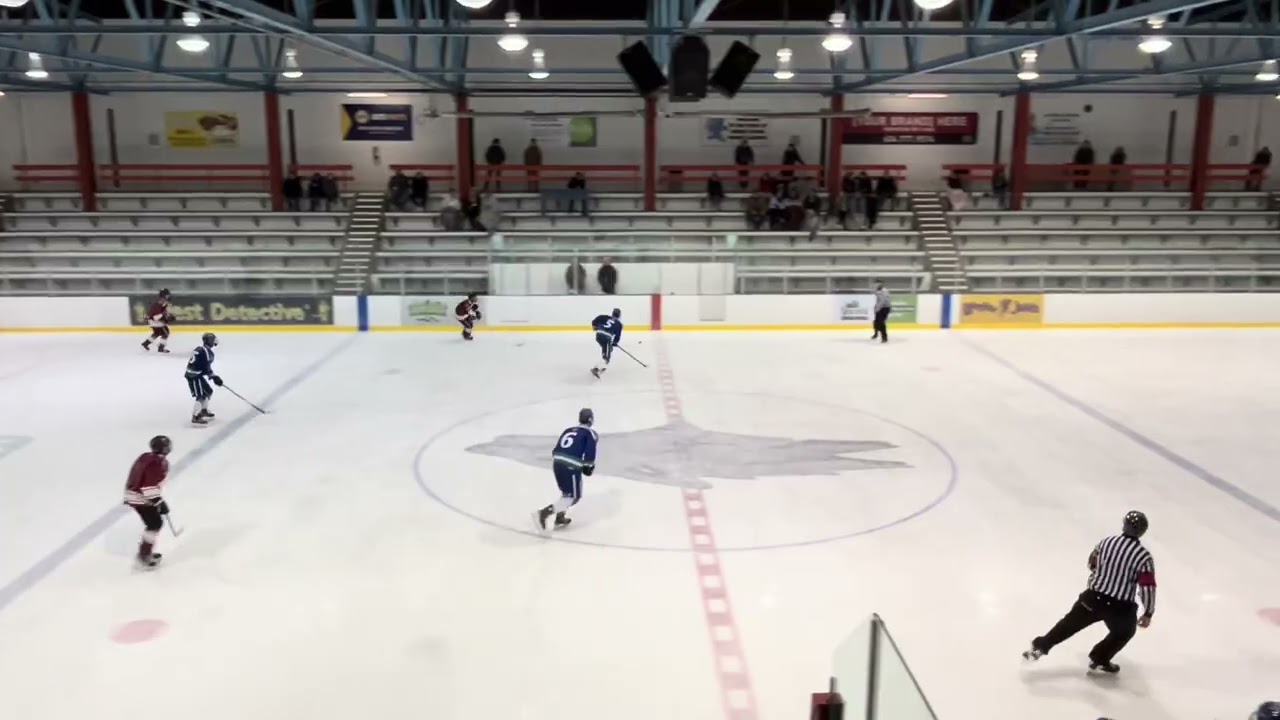 NVMHA U18 A1 vs Chilliwack U18 A1. Regular season game 5. L 4-3. November 17, 2025