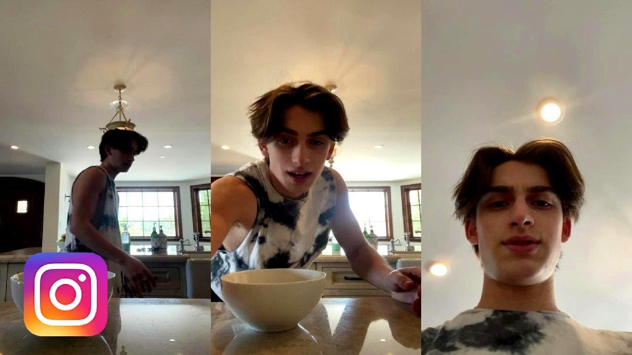 Johnny Orlando Instagram LIVE - May 18, 2021
