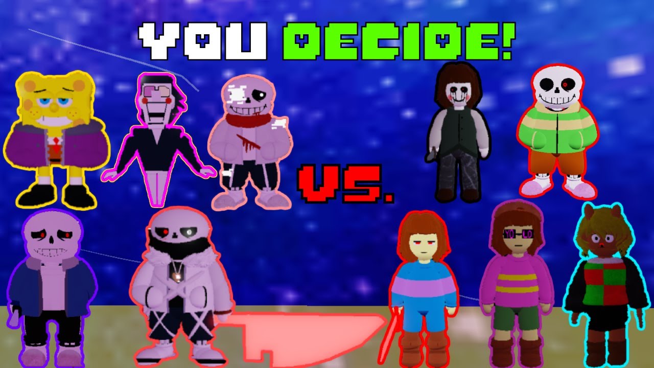 ULC: Painful Memories but the Chat Chooses My Characters! | Undertale Last Corridor Fangame | Roblox