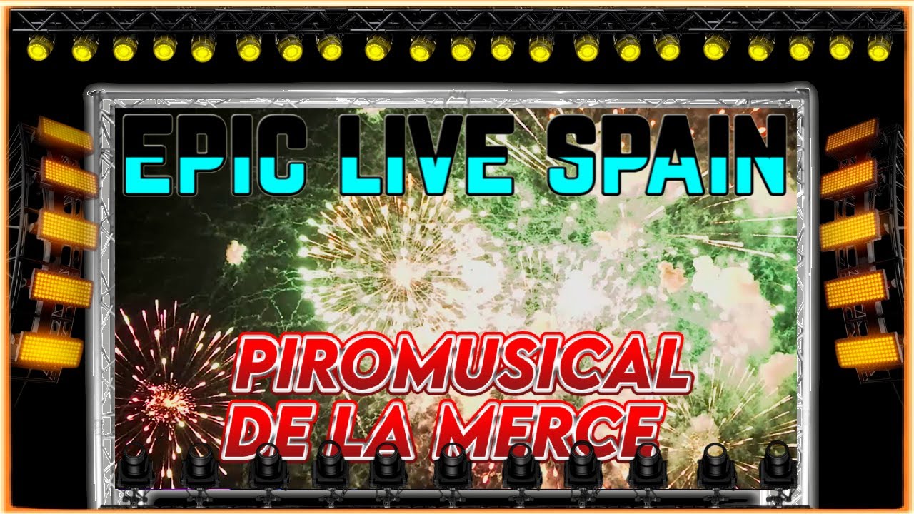 Piromusical De La Merce 2025
