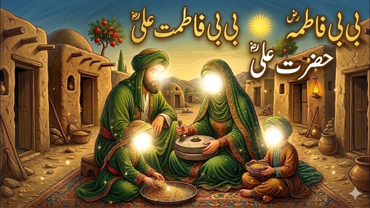Hazrat Ali aur Bibi Fatima ra ka rula dene wla waqia || Imam Hassan O Hussain ka waqia