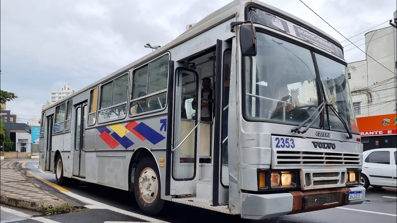 Ciferal Padron Rio Volvo  B58 Sorocabana - Movimento de Preservação Ferroviária 2353 em Sorocaba