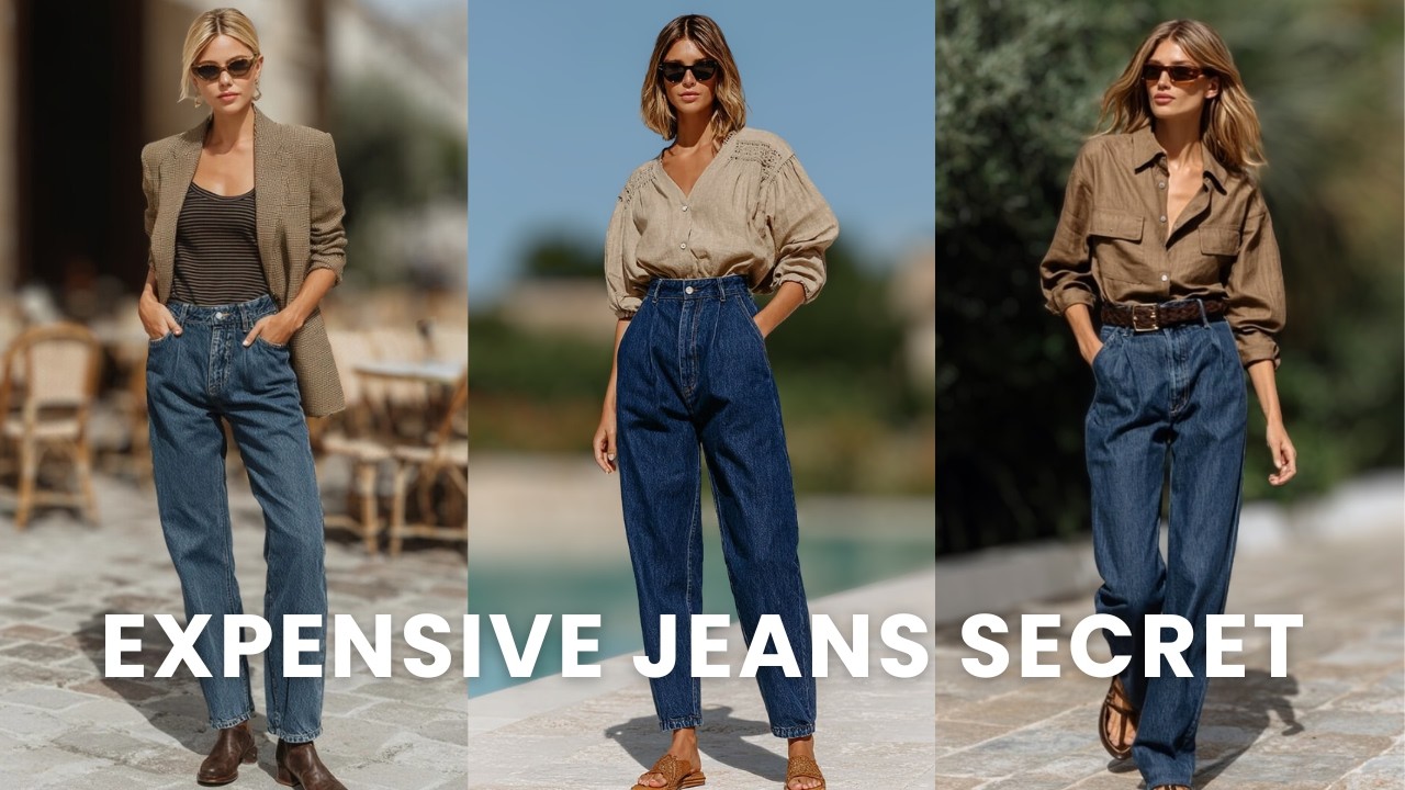 👖✨ 3 Stylist Secrets Jeans Trends 2026 | The Elegant Trick That Makes You Look Expensive